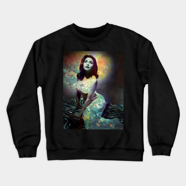 Sherilyn Fenn Crewneck Sweatshirt by akastardust